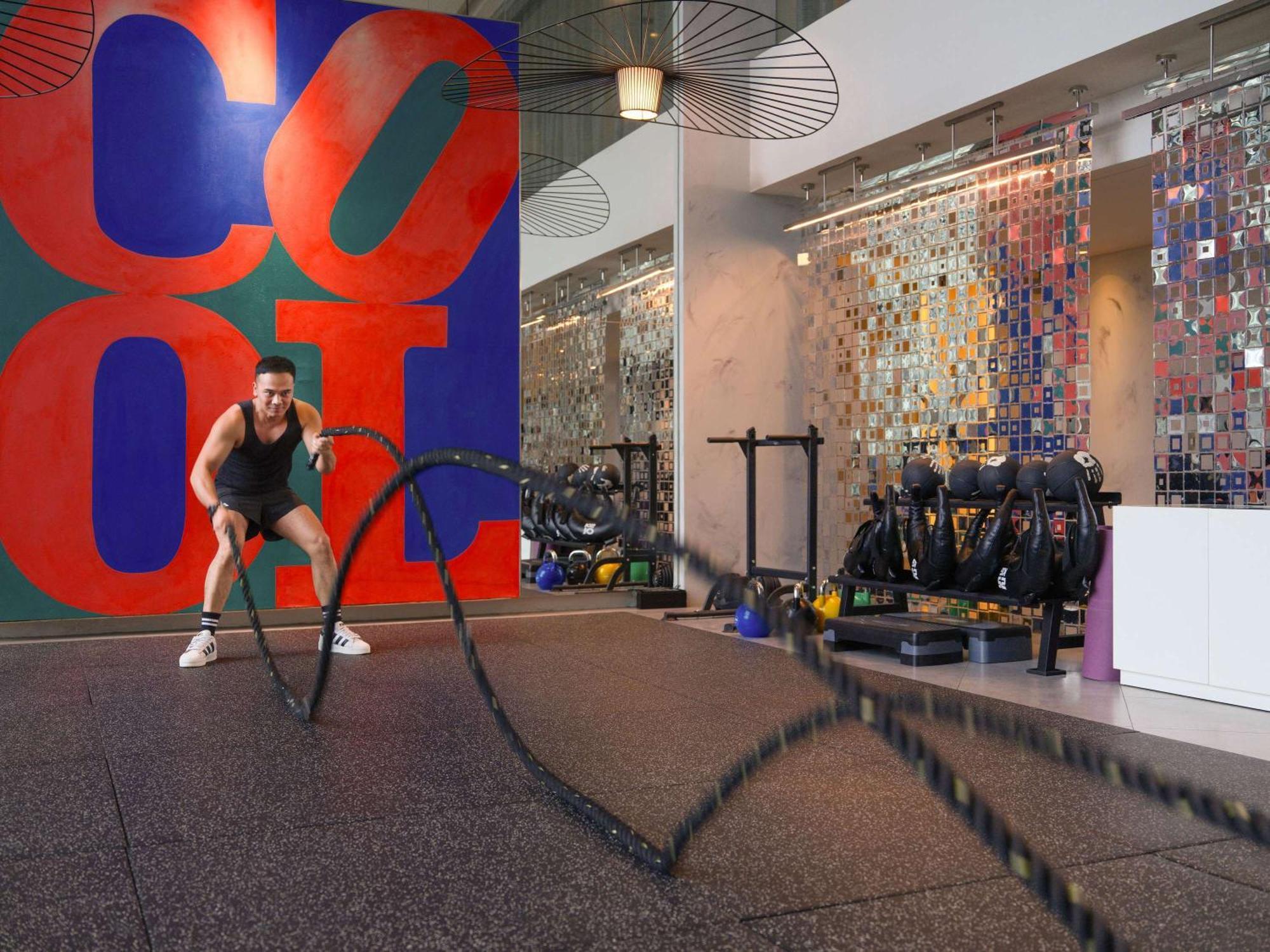 Pullman Jakarta Central Park Экстерьер фото The gym at the Standard East Village